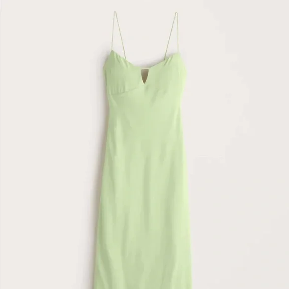 Abercrombie Fitch Dresses Keyhole Slip Midi Dress Poshmark